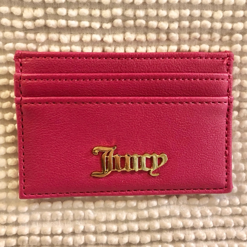 JUICY COUTURE Pink Credit Card Wallet